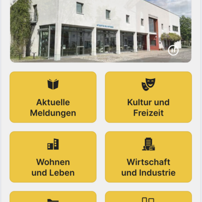 Test Screendesign Smartphone